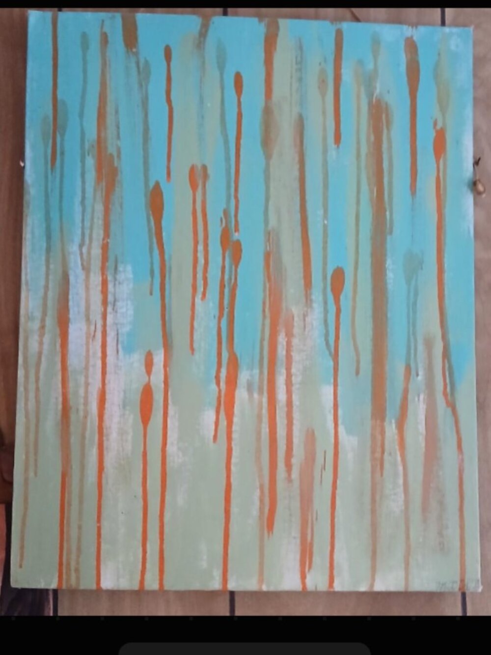 "Rain on a Sunday" Painting by Chef Dr. Mark Twain Heaton III